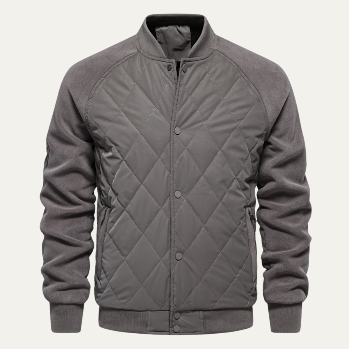 Veste bomber hiver chaud et léger pour homme