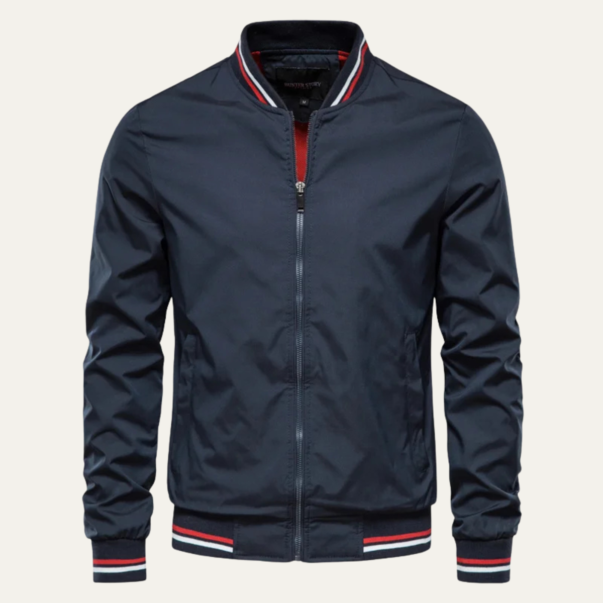VogeLuxe | Veste bomber rayée classique pour homme 5