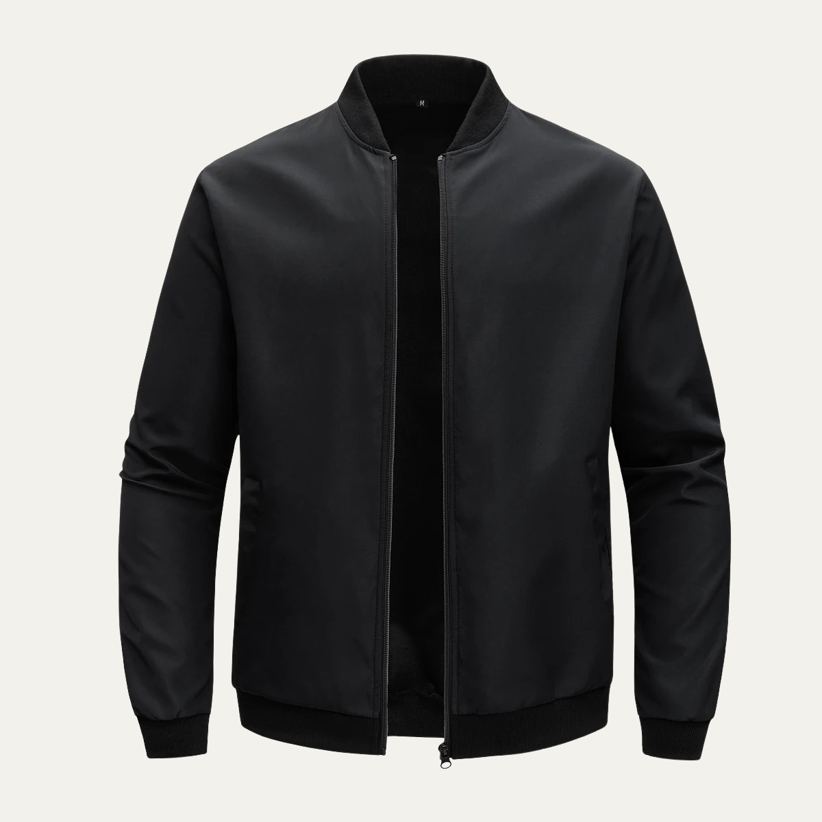 VogeLuxe | Veste bomber zippée minimaliste et légère pour homme 0