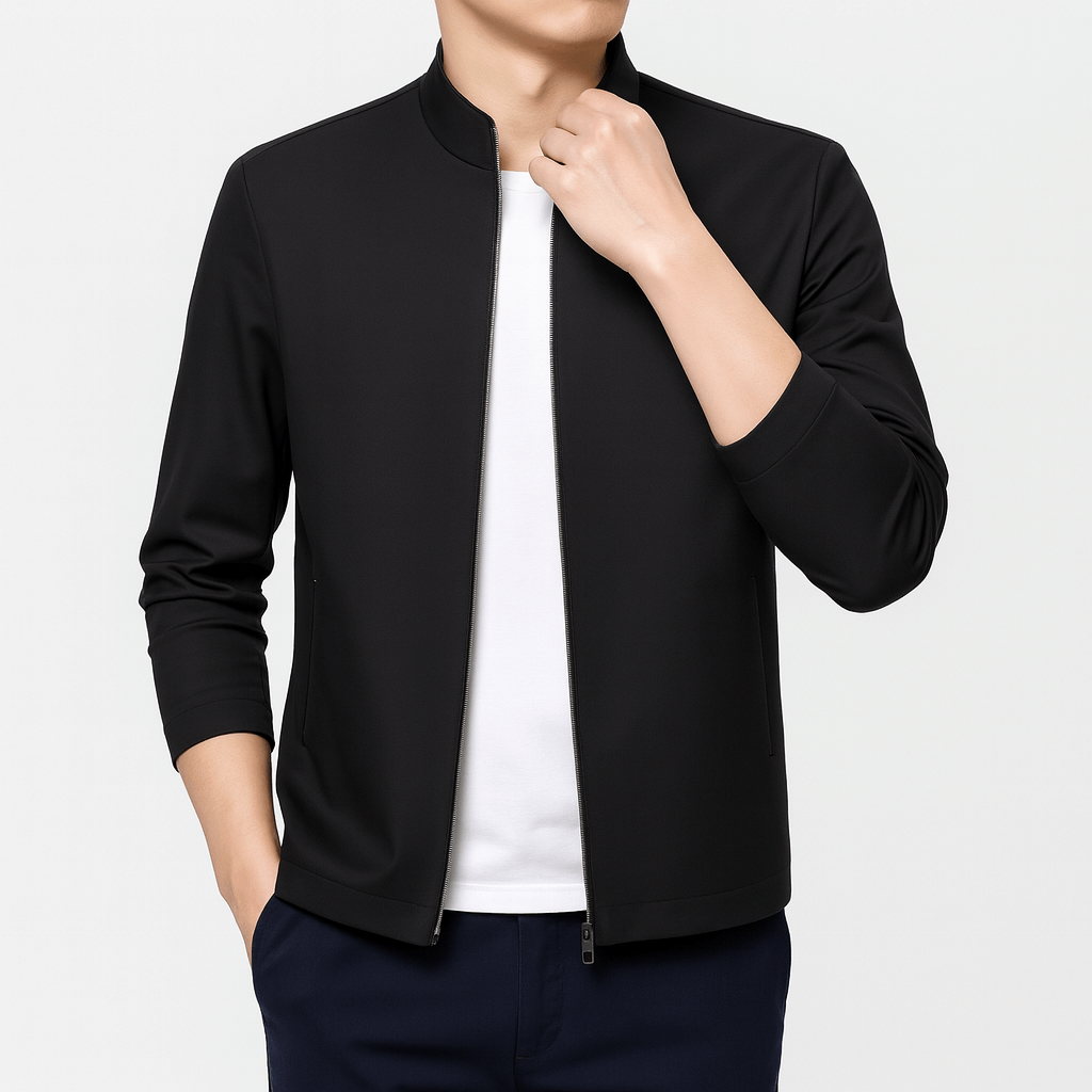 Blouson Homme Zippé Sport Chic