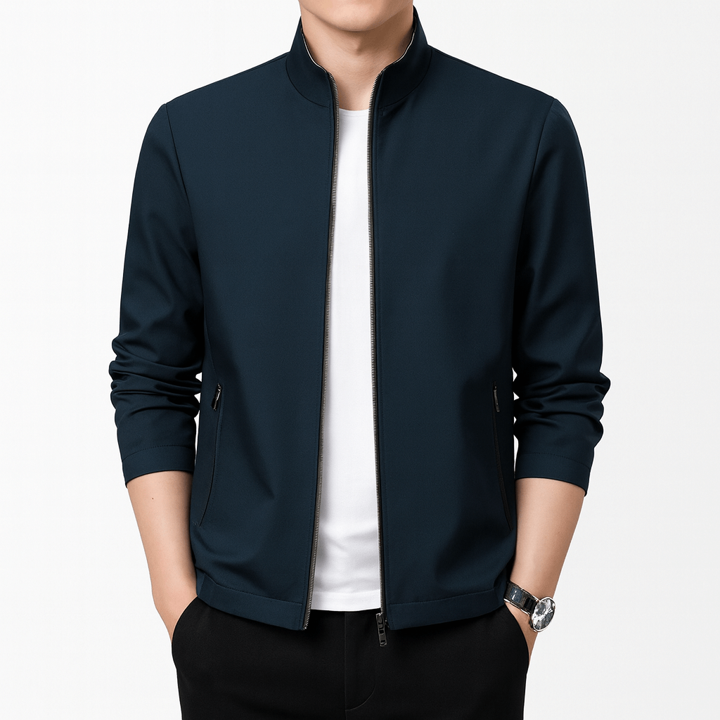 Blouson Homme Zippé Sport Chic