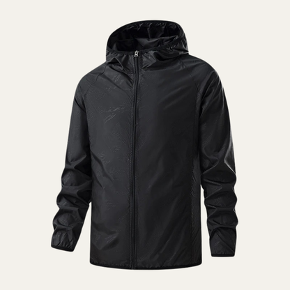 VogeLuxe | Veste coupe-vent légère à capuche pour homme 0
