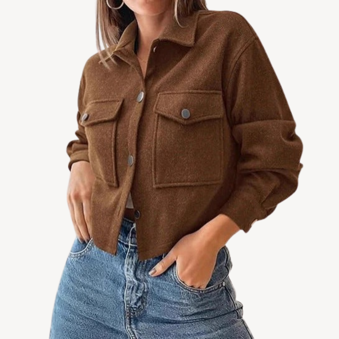 VogeLuxe | Veste courte chic pour femme 0