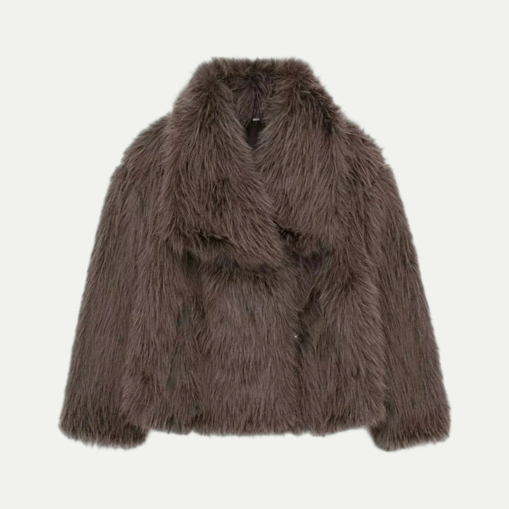 Veste Courte en Fourrure Synthétique Douce - vue 5
