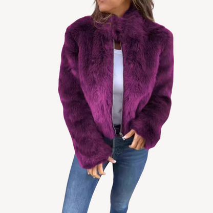 VogeLuxe | Veste d'hiver en peluche pour femme 4