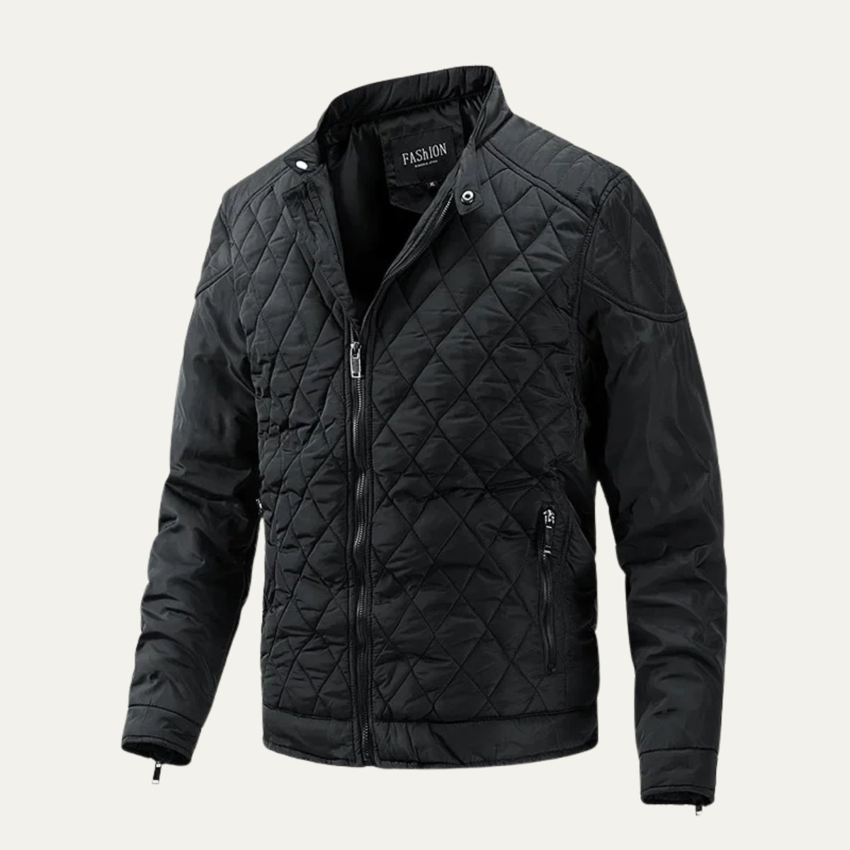 VogeLuxe | Veste de course matelassée en losanges pour homme 0