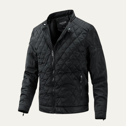 VogeLuxe | Veste de course matelassée en losanges pour homme 0