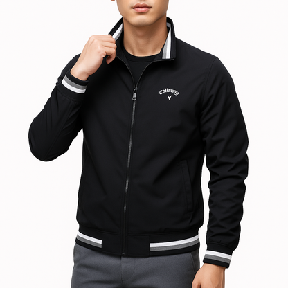 Veste de golf homme coupe slim et ventilée