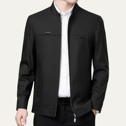 Veste homme décontractée col montant moderne - PanierRoyale