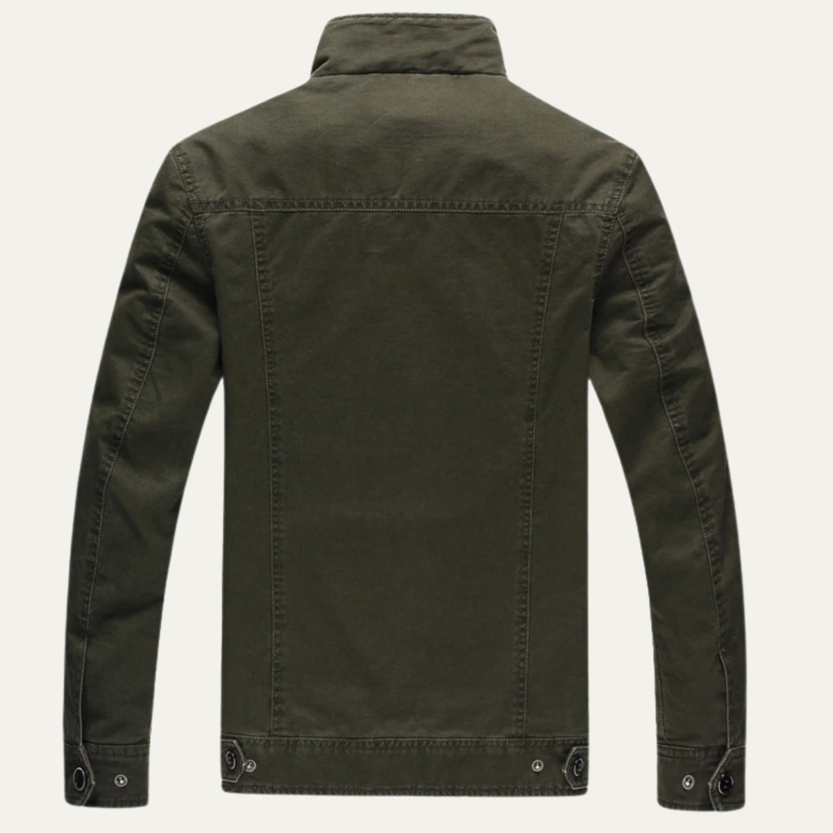 VogeLuxe | Veste en coton style militaire pour homme 3