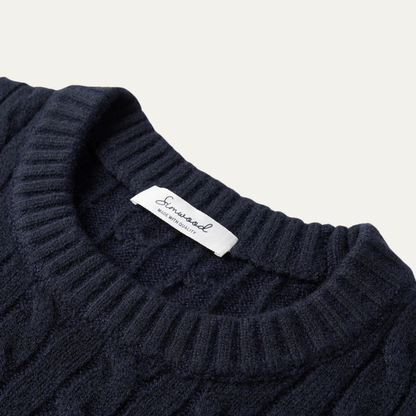 VogeLuxe | Veste en maille géométrique zippée pour homme 6