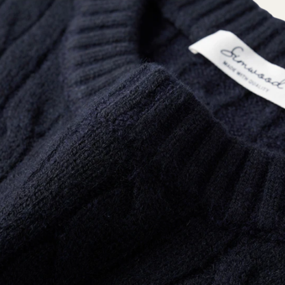VogeLuxe | Veste en maille géométrique zippée pour homme 7