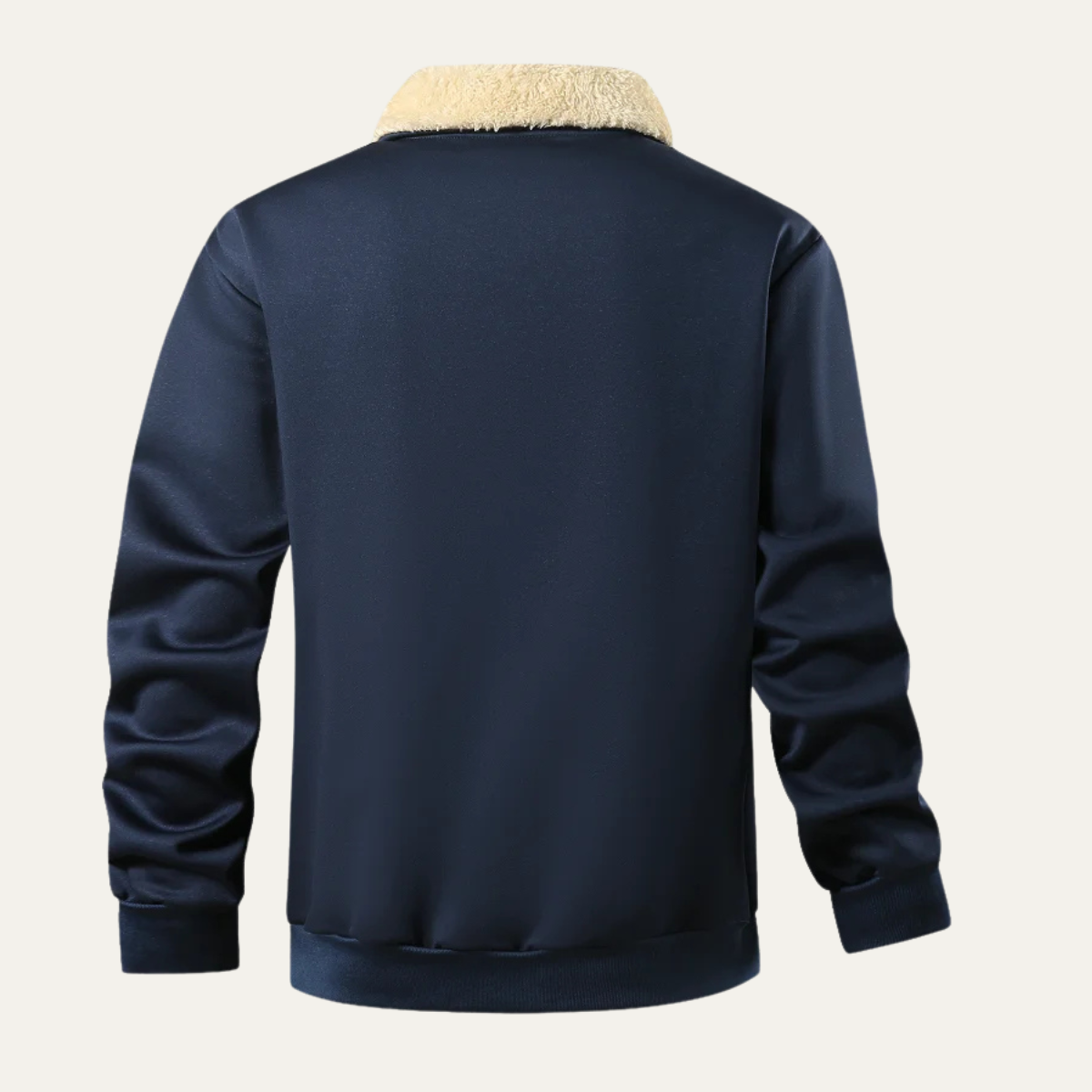 VogeLuxe | Veste homme en sherpa doublée lisse 2