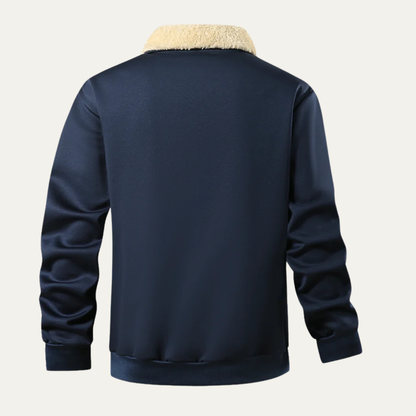 VogeLuxe | Veste homme en sherpa doublée lisse 2