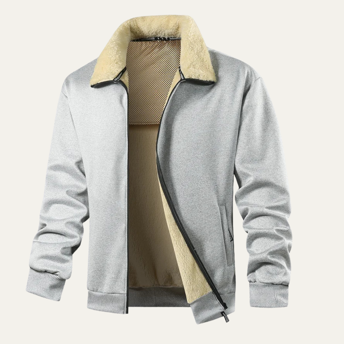 Veste Homme Sherpa Doublée Polaire Chaude