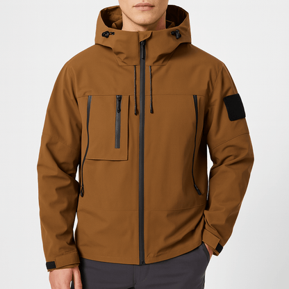Veste homme imperméable avec nombreuses poches