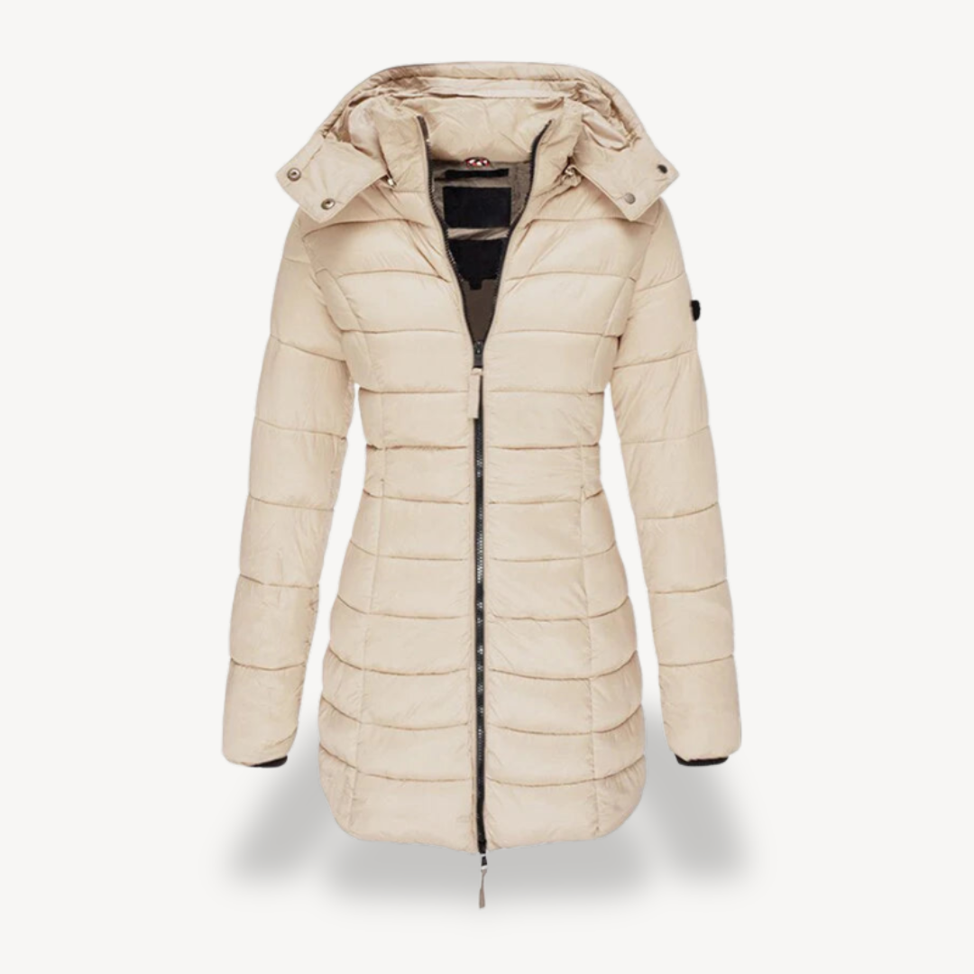Veste matelassée à capuche slim - vue 3