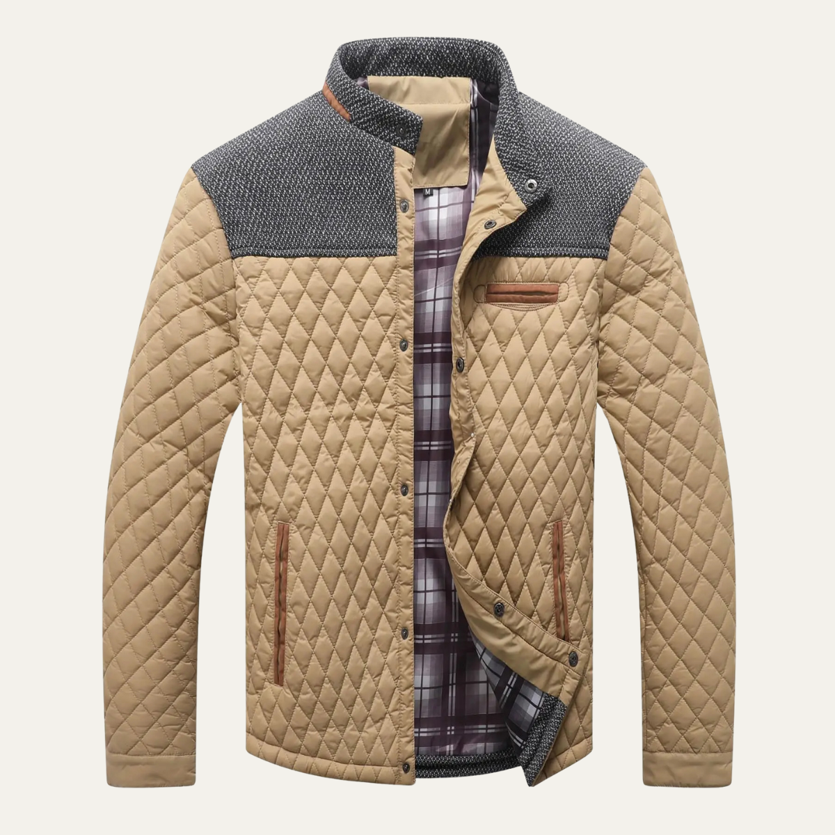 Veste matelassée polaire pour homme