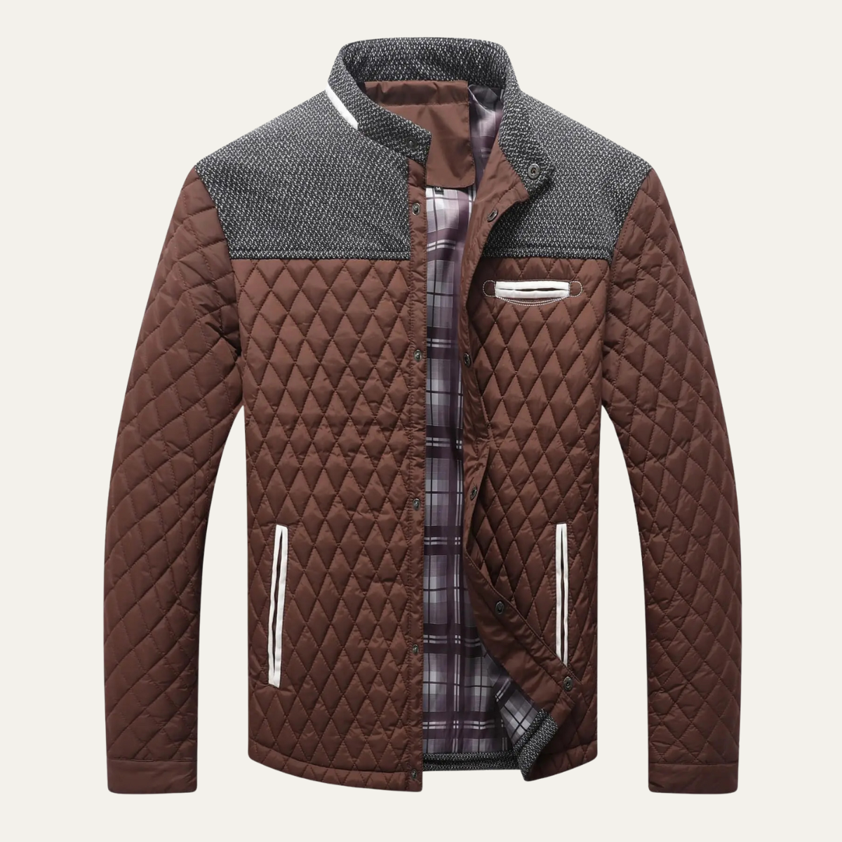 Veste matelassée polaire pour homme