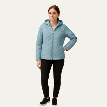 Veste d'hiver matelassée chaudement pour femme - PanierRoyale