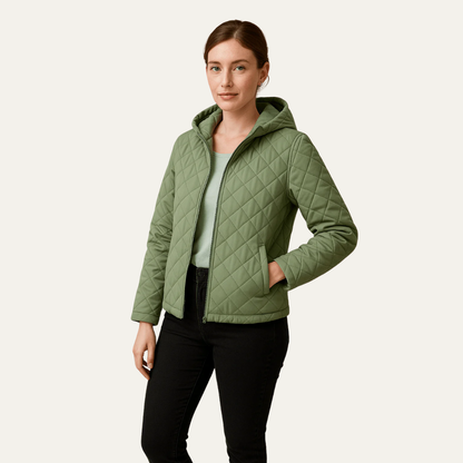 Veste d'hiver matelassée chaudement pour femme