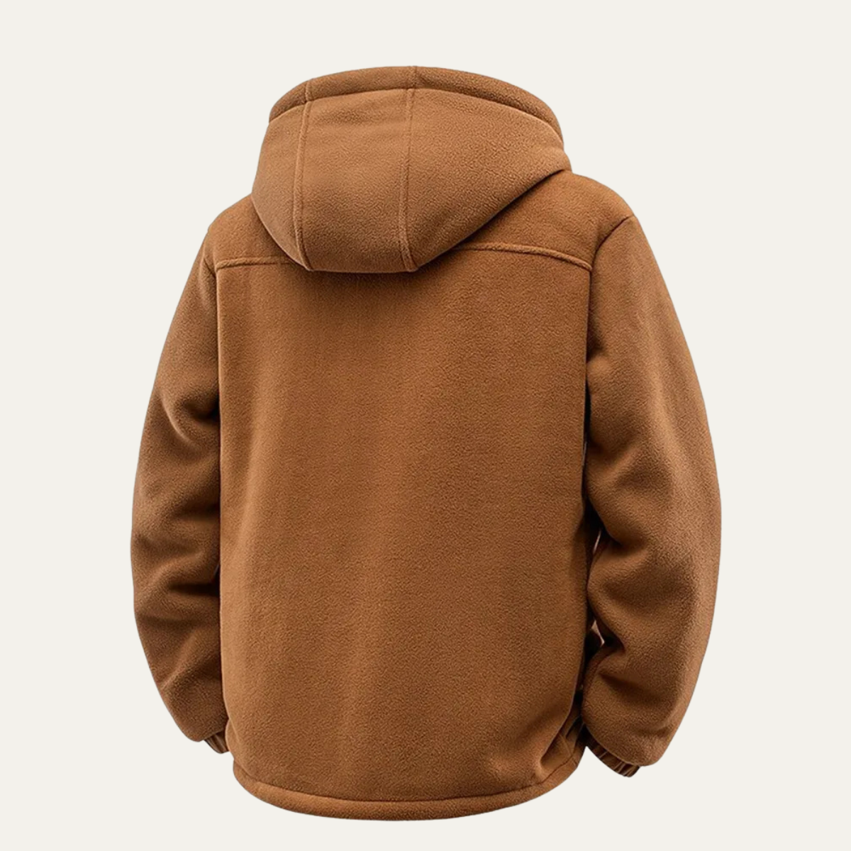 VogeLuxe | Veste polaire à capuche zippée pour homme 2