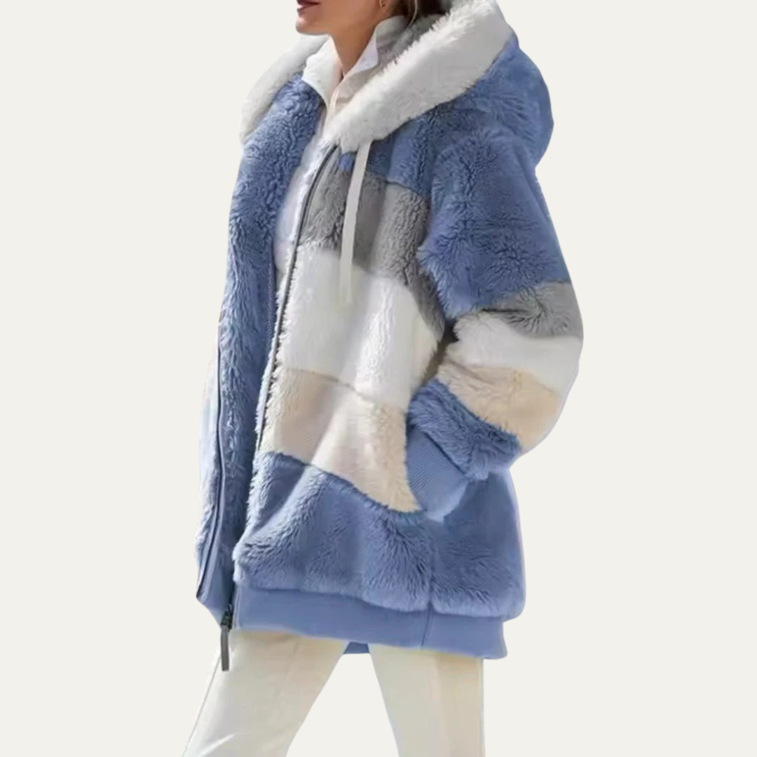 Veste polaire femme douce et confortable grande taille - PanierRoyale