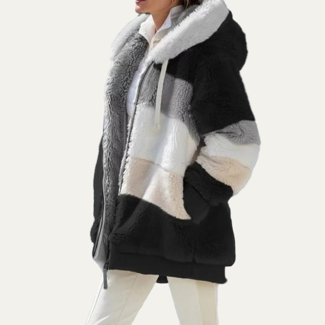 Veste polaire femme douce et confortable grande taille