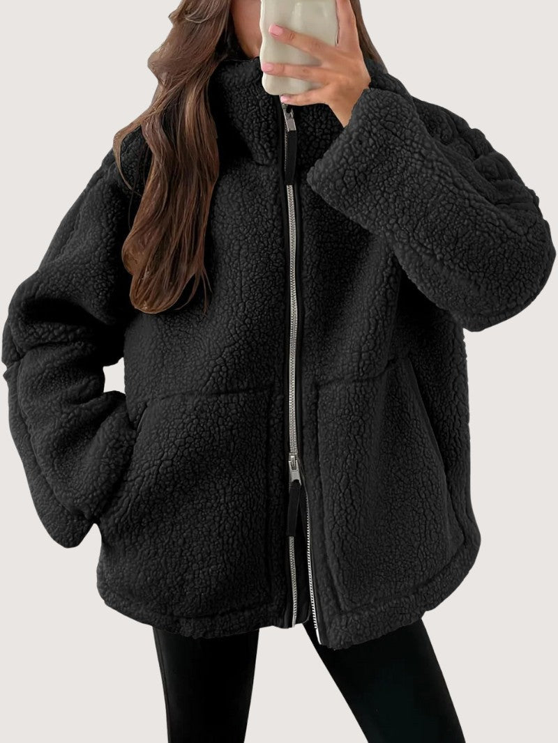 VogeLuxe | Veste polaire oversize pour femme 4