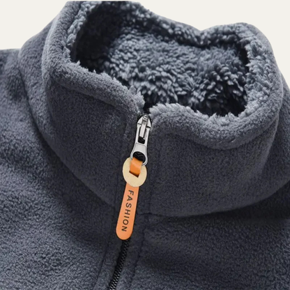 VogeLuxe | Veste polaire peluche pour homme avec poches 2