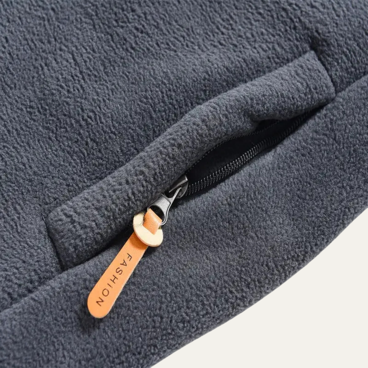 VogeLuxe | Veste polaire peluche pour homme avec poches 3