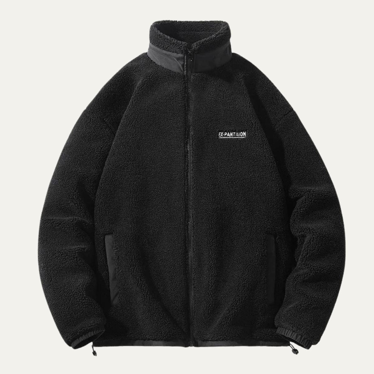 VogeLuxe | Veste polaire sherpa zippée et confortable pour homme 2