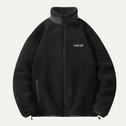 VogeLuxe | Veste polaire sherpa zippée et confortable pour homme 2