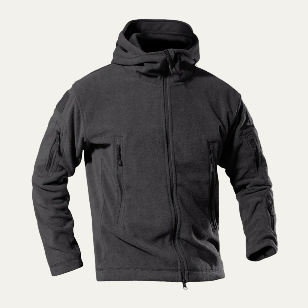 Veste polaire homme à capuche imperméable et respirante - PanierRoyale
