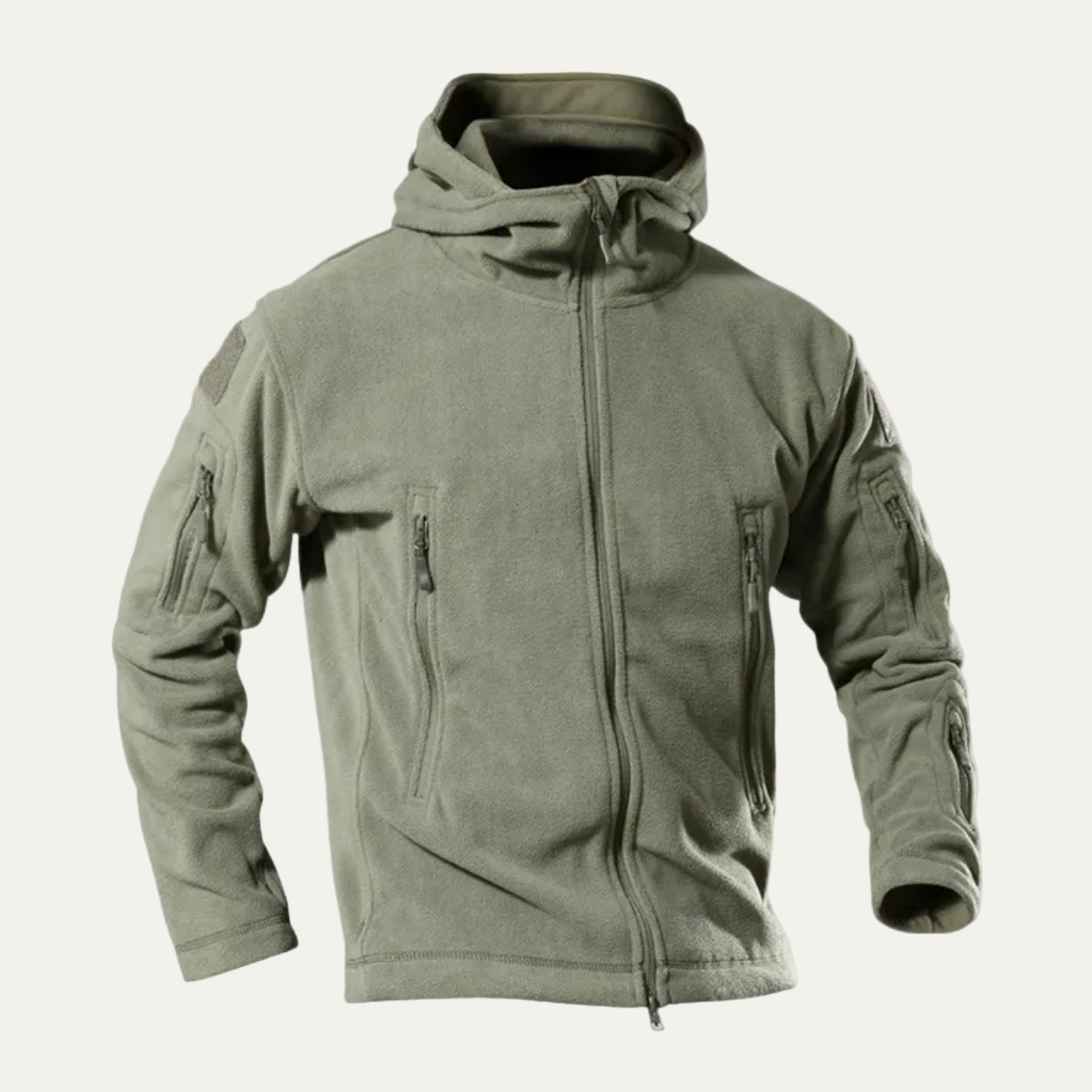 VogeLuxe | Veste polaire tactique à capuche pour homme 1