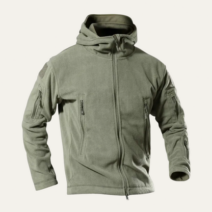 VogeLuxe | Veste polaire tactique à capuche pour homme 1
