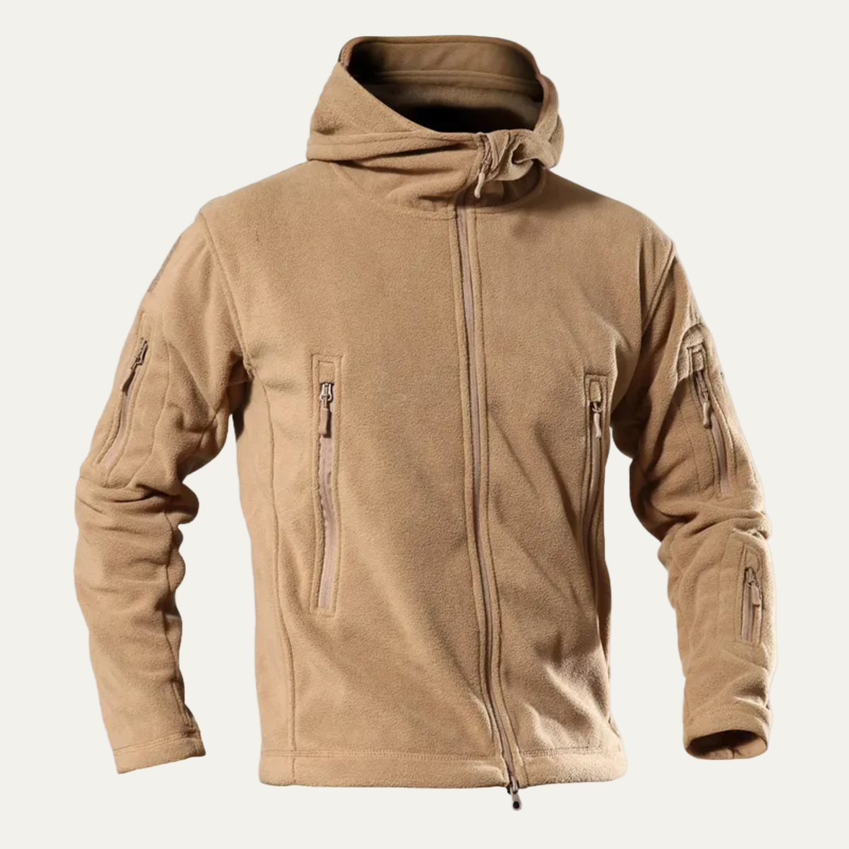 VogeLuxe | Veste polaire tactique à capuche pour homme 2