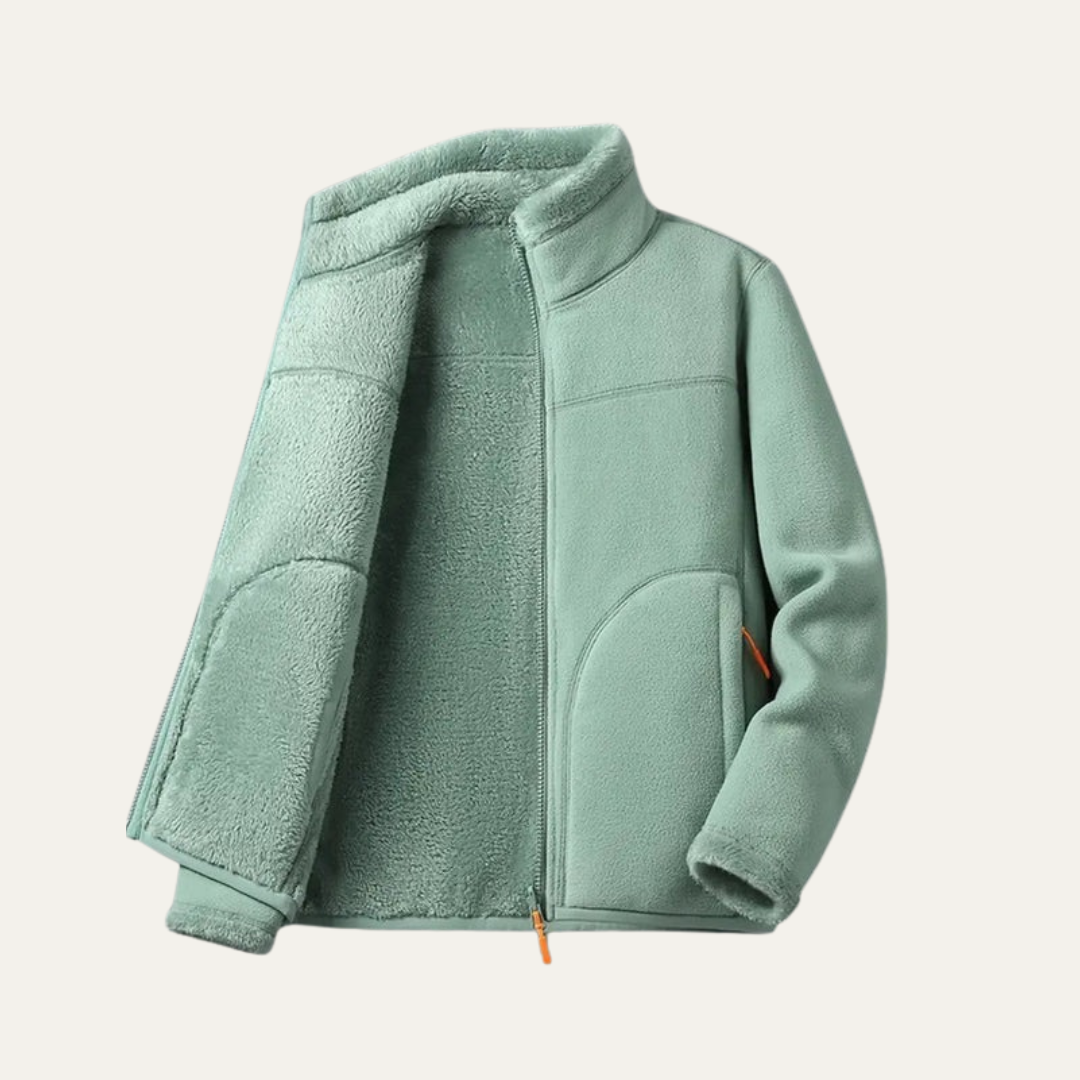 Veste polaire femme douce et chaude zippée
