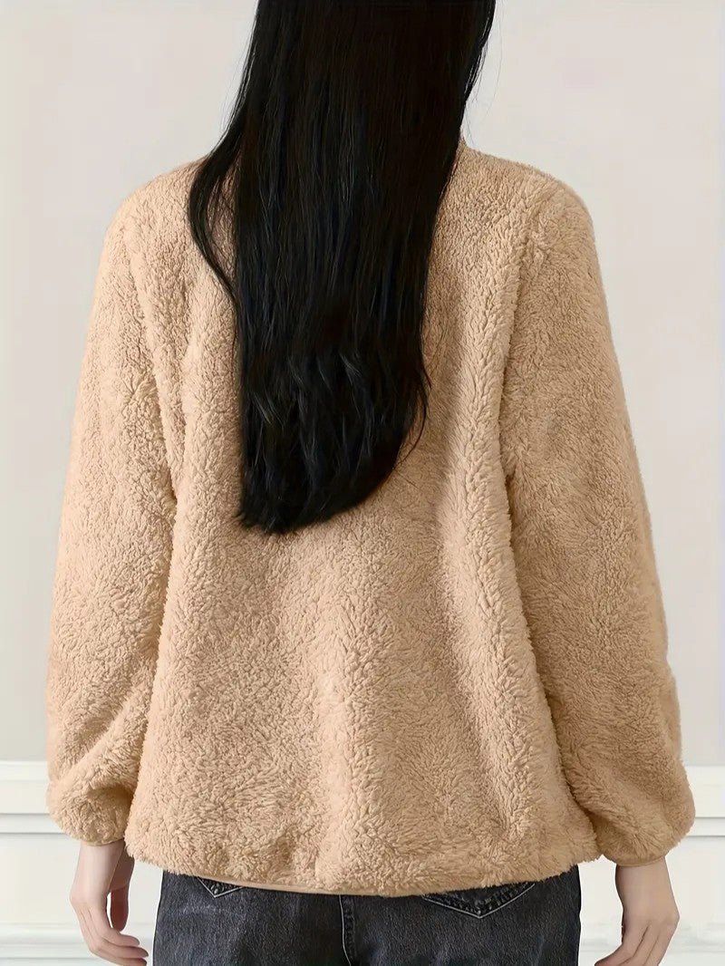 VogeLuxe | Veste polaire zippée pour femme 1