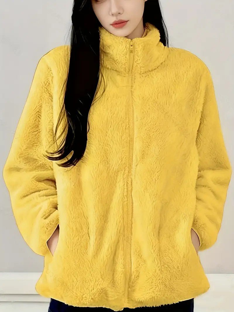 VogeLuxe | Veste polaire zippée pour femme 10