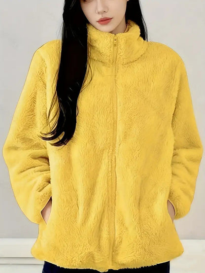 VogeLuxe | Veste polaire zippée pour femme 10