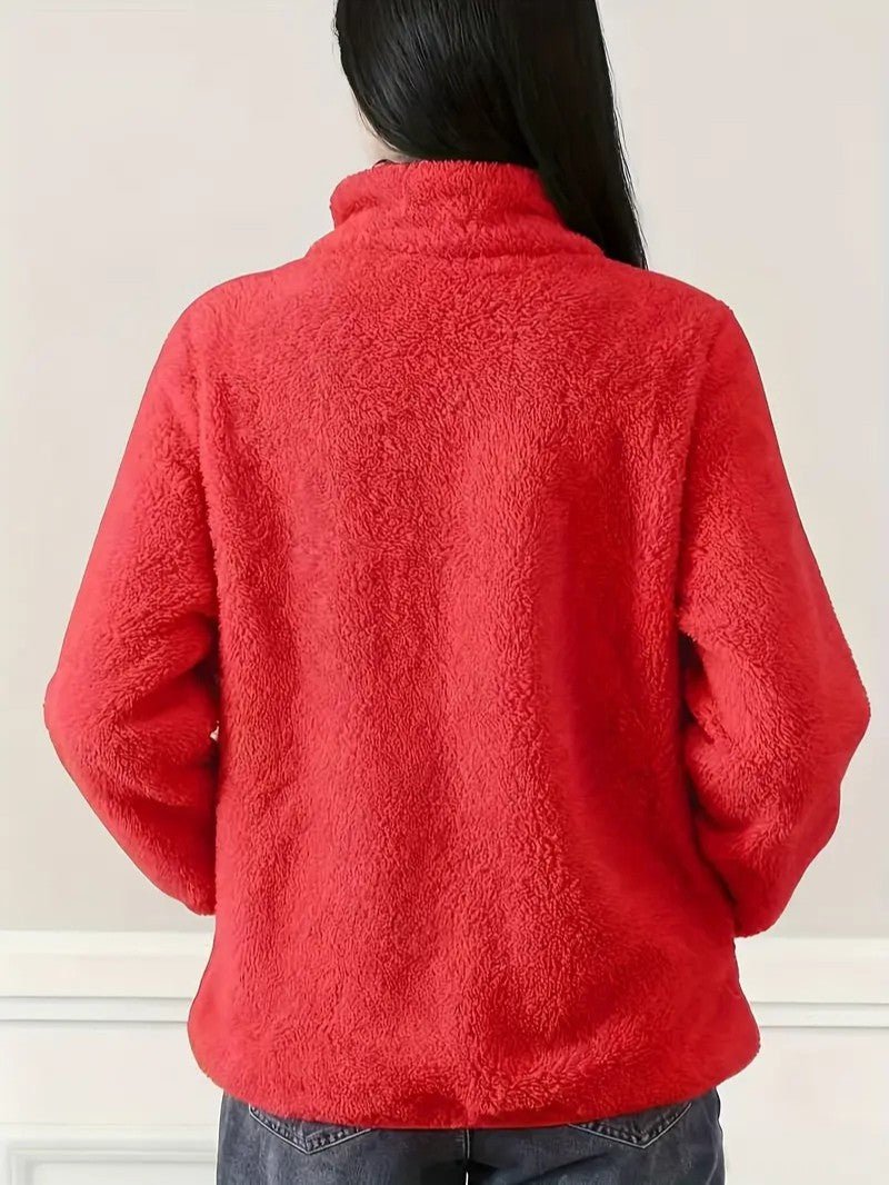 VogeLuxe | Veste polaire zippée pour femme 6