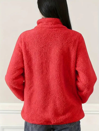 VogeLuxe | Veste polaire zippée pour femme 6