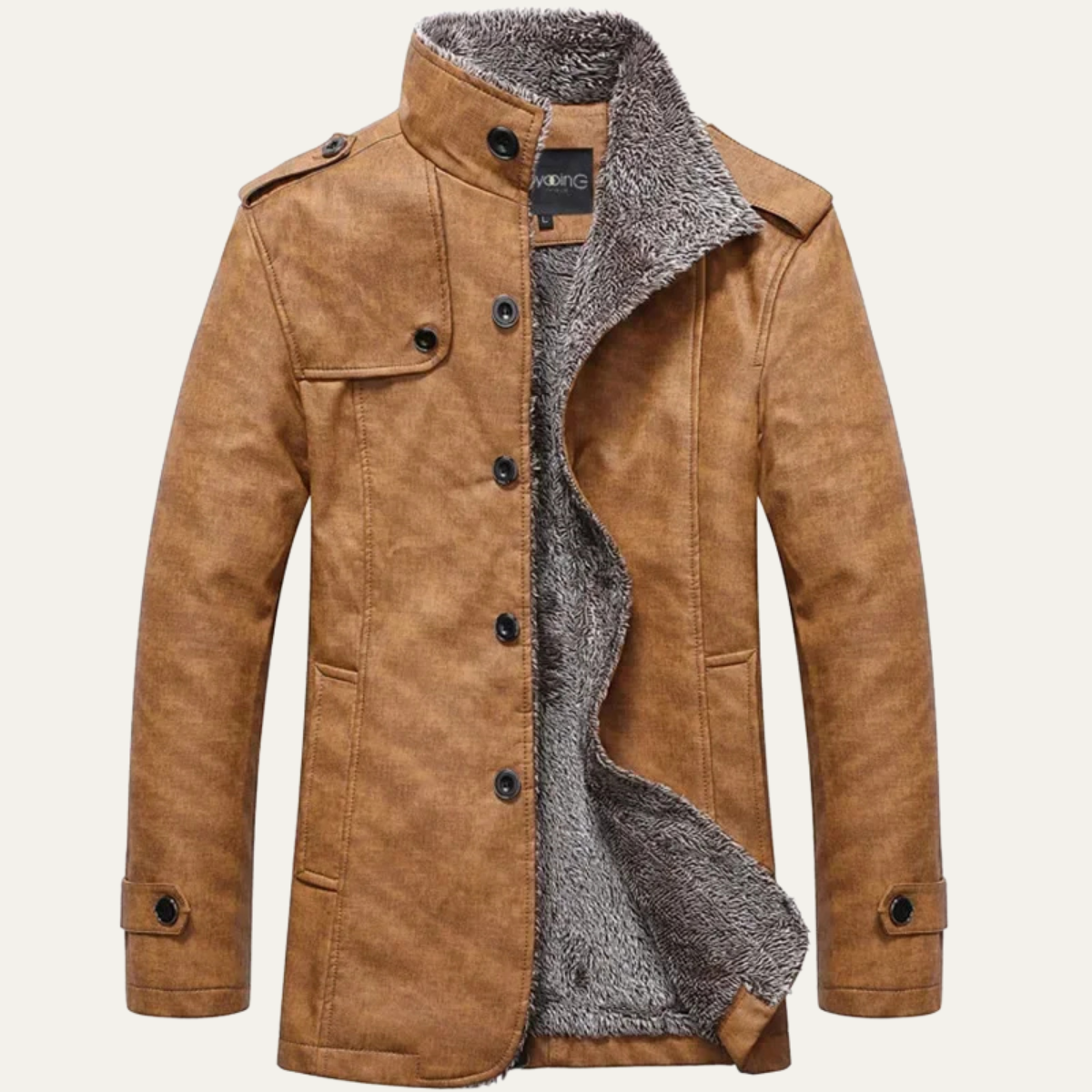 Veste Homme Hiver Sherpa Doublée Molletonnée - PanierRoyale