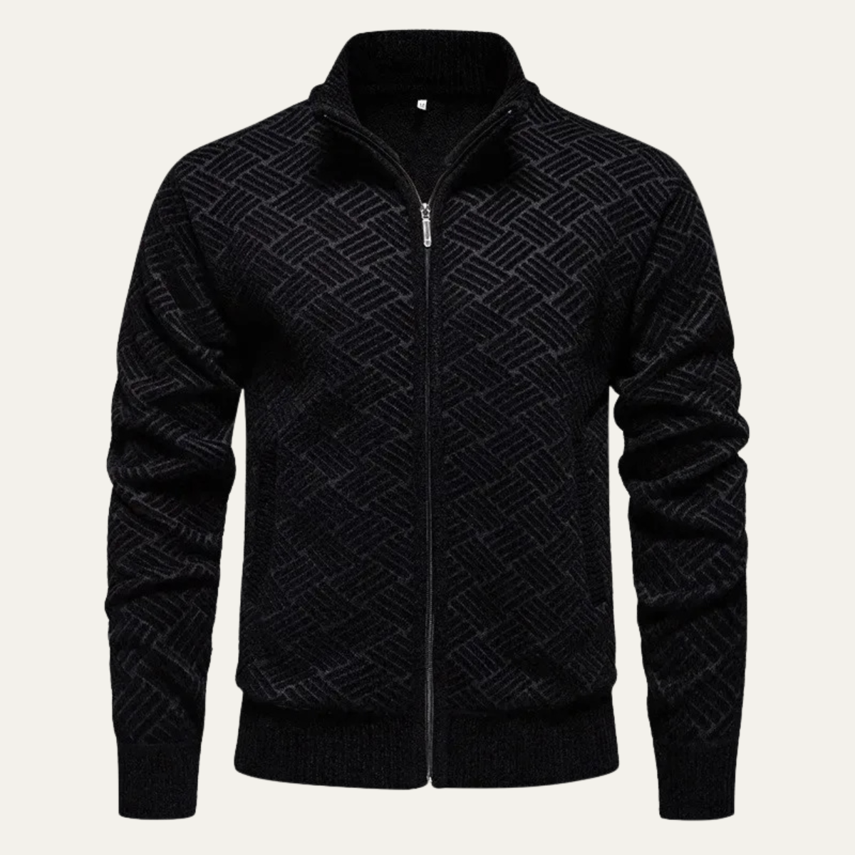 Veste en maille zippée pour homme sport