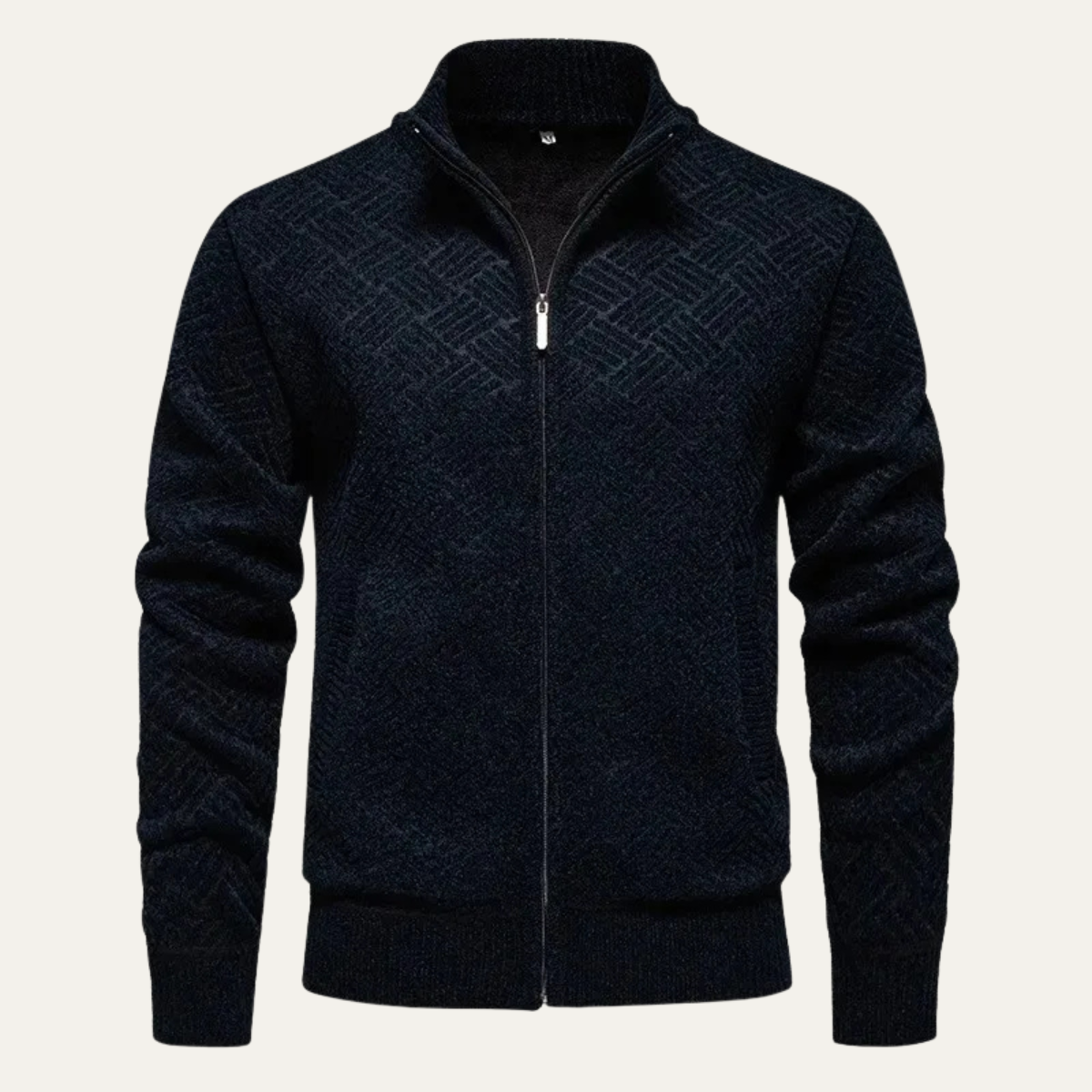 Veste en maille zippée pour homme sport