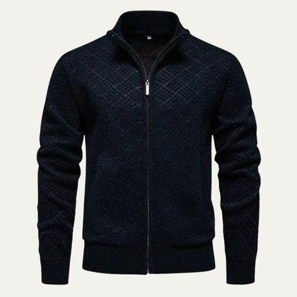 Veste en maille zippée pour homme sport