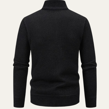 VogeLuxe | Veste pull zippée en maille pour homme 7