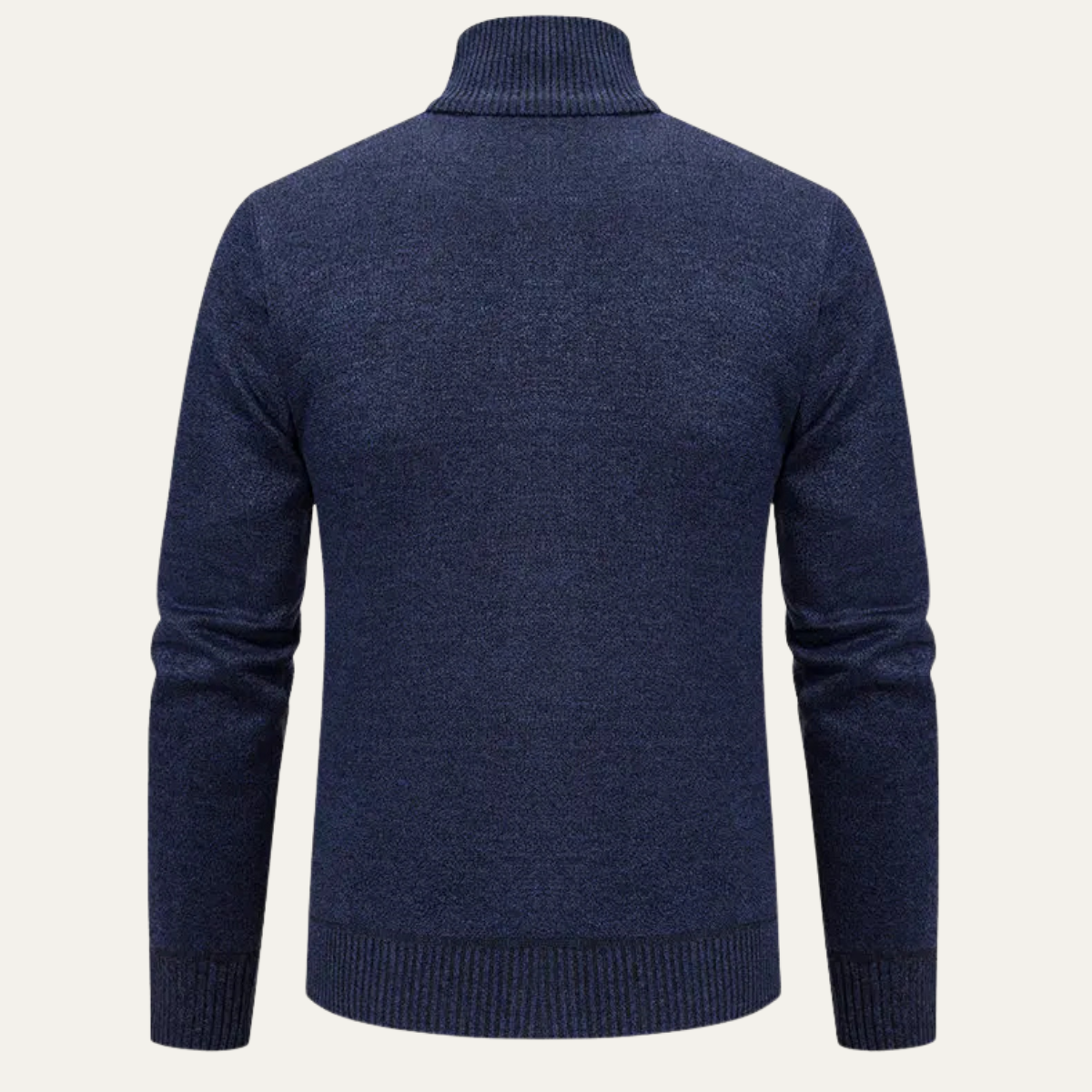 VogeLuxe | Veste pull zippée pour homme en maille losanges 2