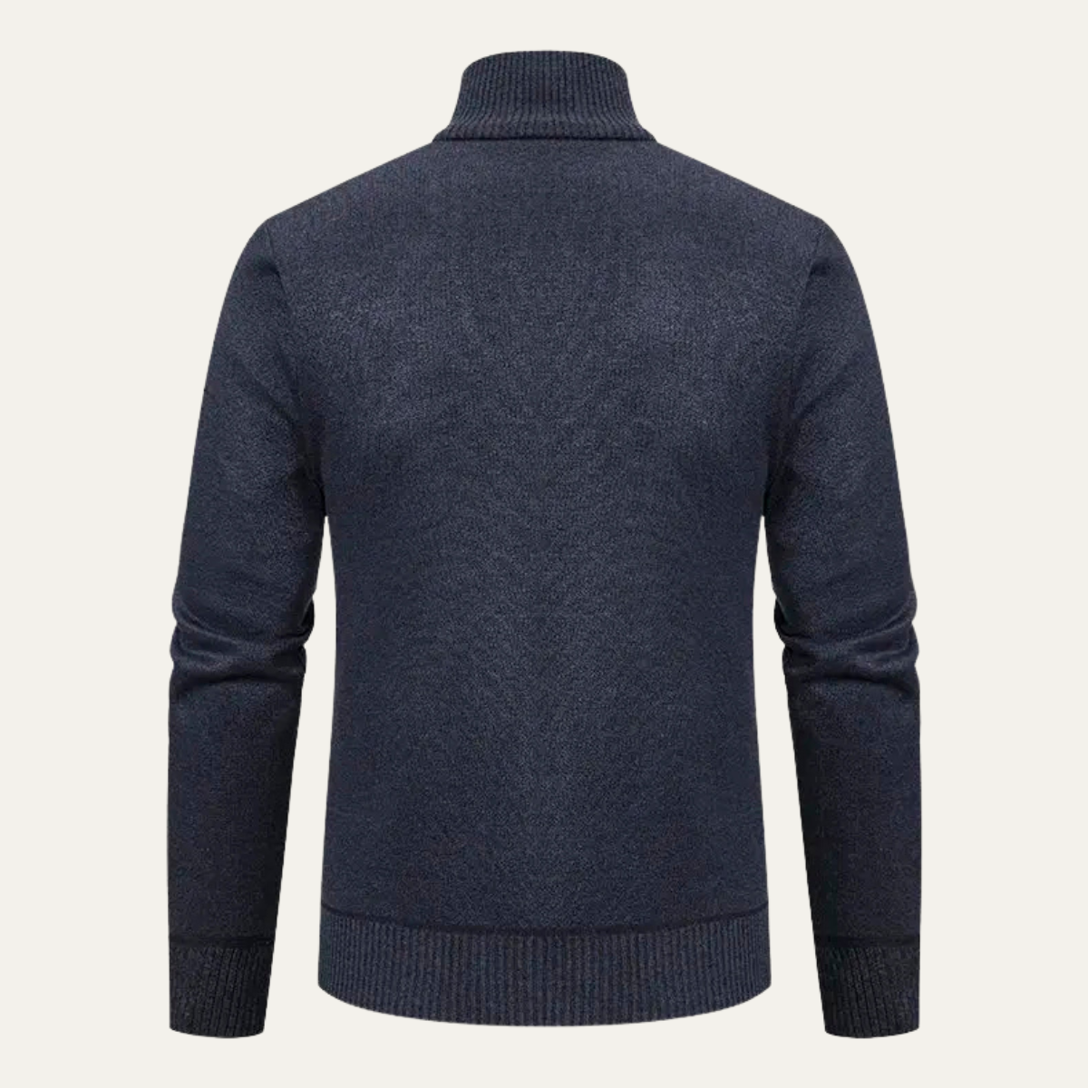 VogeLuxe | Veste pull zippée pour homme en maille losanges 8